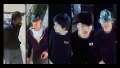 Die vier Jugendlichen konnten nach dem schweren Raubüberfall in Wien gefasst werden. (Bild: LPD Wien, Krone KREATIV)
