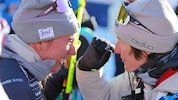 Sandra Flunger (re., mit Lena Häcki-Groß) (Bild: GEPA)