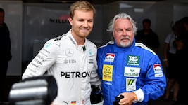 Nico Rosberg und Keke Rosberg (Bild: AFP/AFP or licensors)