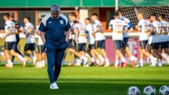 Mircea Lucescu und Co. sind bereit für das Duell mit dem ÖFB-Team.  (Bild: GEPA)